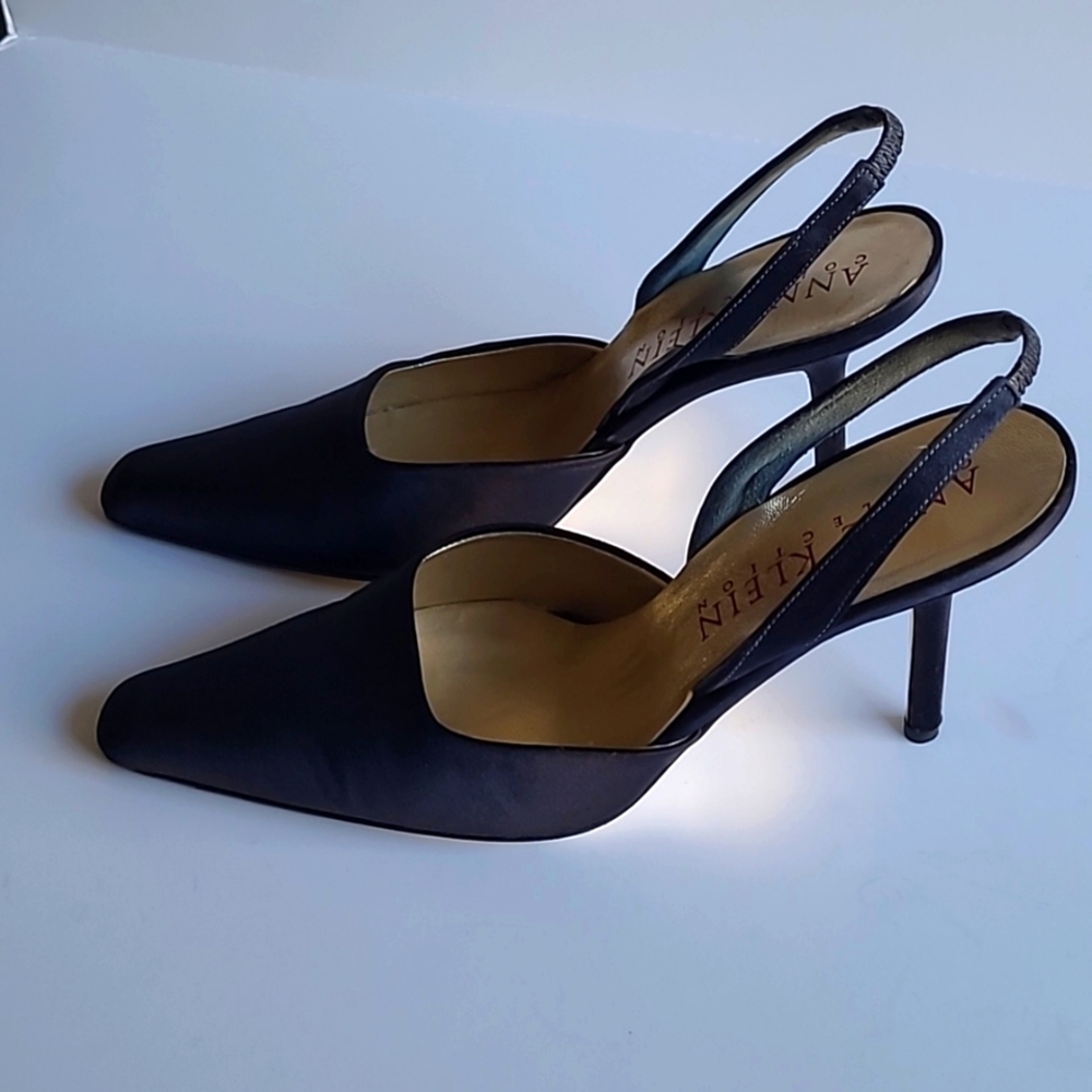Anne Klein Collection Satin Slingbacks - Picture 5 of 13